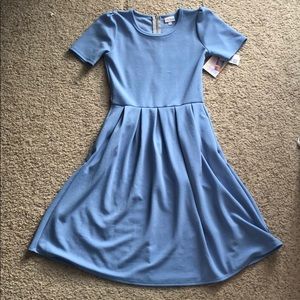 Solid Sky Blue Small LulaRoe Amelia